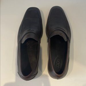 Men's Brown Leather Elegant Loafers